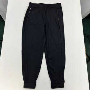 Bagatelle Women's Athletic Leisure/Jogger Pants Size M Black Zip Pockets